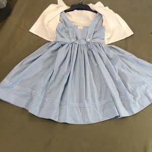 CAMBRIDGE Classics vintage 2 pieces girl DRESS size 4/5” 💯% cotton